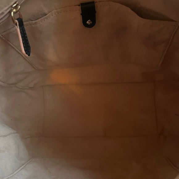 Kate Spade Black Shoulder Bag with Pink Accents - Picture 7 of 12
